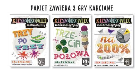 trzy gry karciane